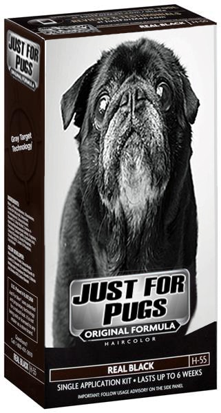 dog hair dye black